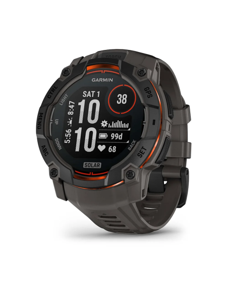 Garmin Instinct 3 – 50 mm, Solar Kömür Siyahı