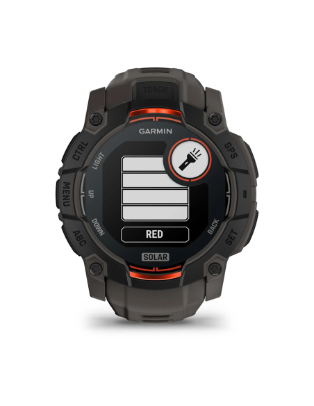 Garmin Instinct 3 – 50 mm, Solar Kömür Siyahı