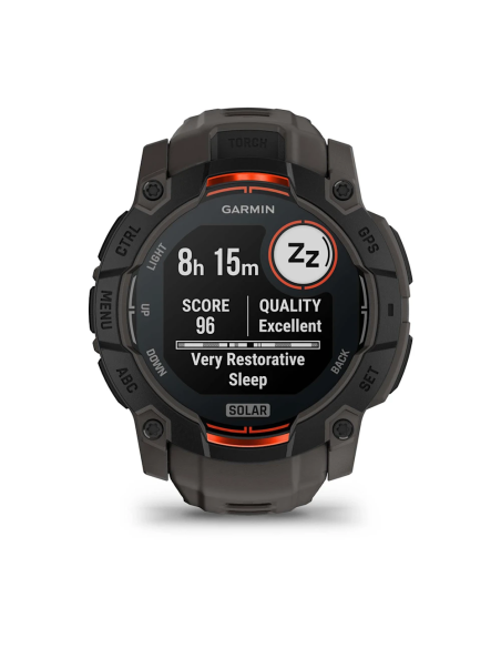 Garmin Instinct 3 – 50 mm, Solar Kömür Siyahı