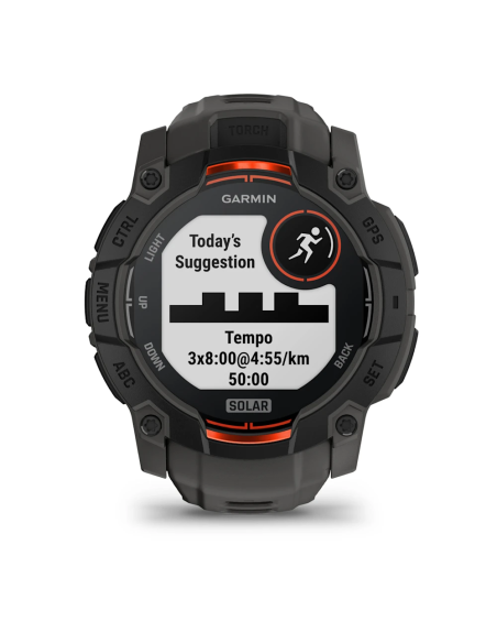 Garmin Instinct 3 – 50 mm, Solar Kömür Siyahı