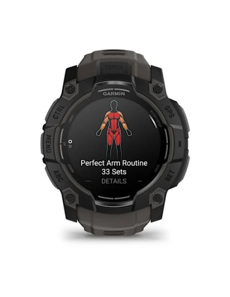 Garmin Instinct 3 – 50 mm AMOLED Kömür Siyahı