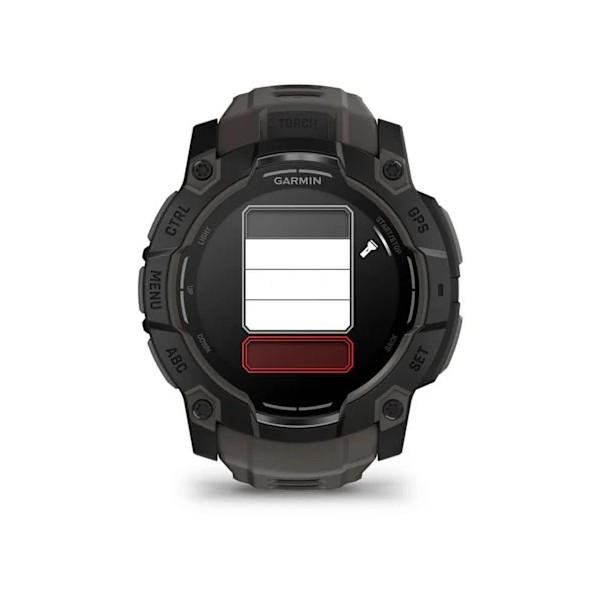 Garmin Instinct 3 – 50 mm AMOLED Kömür Siyahı