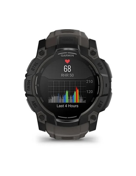 Garmin Instinct 3 – 50 mm AMOLED Kömür Siyahı
