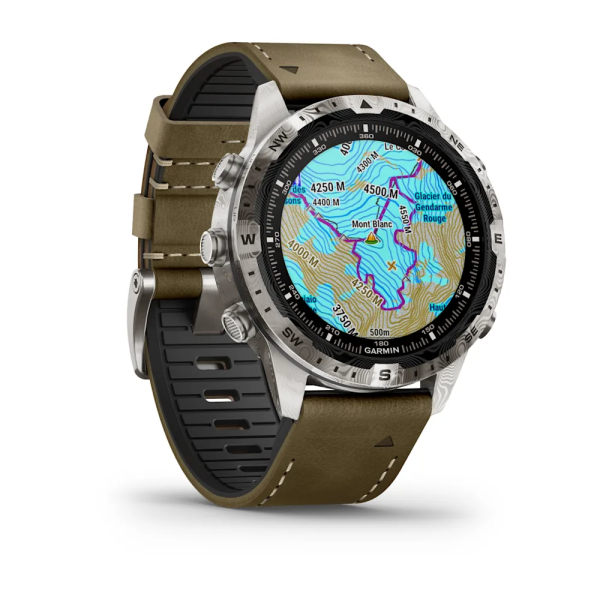 Garmin MARQ Adventurer (Gen 2) Damascus Steel...