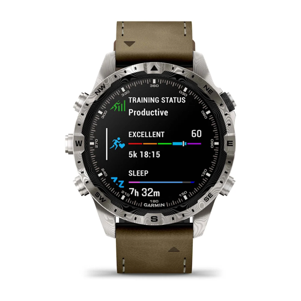 Garmin MARQ Adventurer (Gen 2) Damascus Steel...