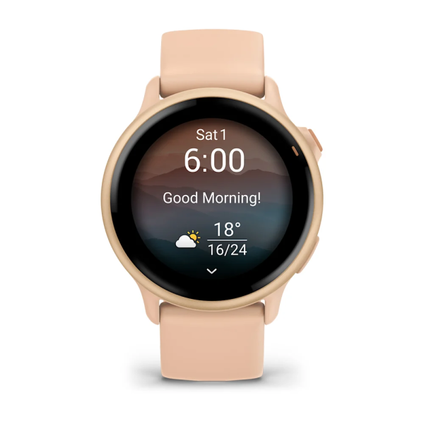 Garmin Vivoactive 6 Metalik Pembe