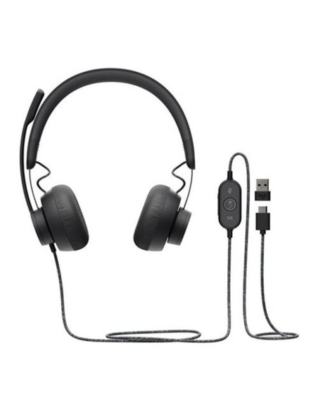Logitech Zone Kablolu Microsoft Teams Kulak Üstü Kulaklık Siyah- 981-000870
