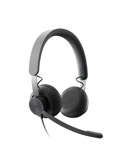 Logitech Zone Kablolu Microsoft Teams Kulak Üstü Kulaklık Siyah- 981-000870
