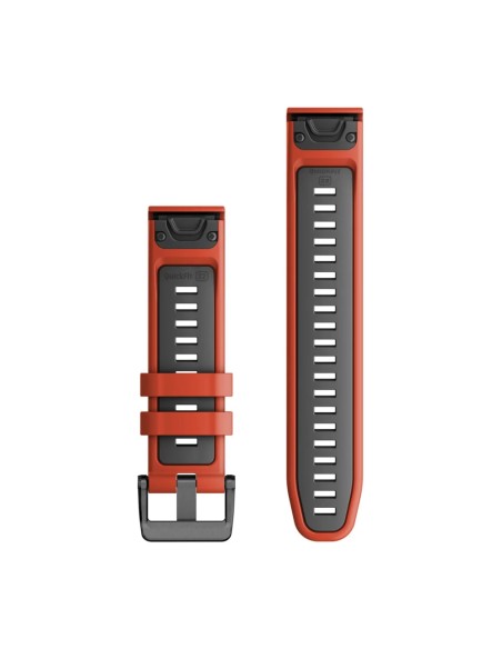 Garmin QuickFit 22 mm Yedek Kayış Kırmızı | Graphite
