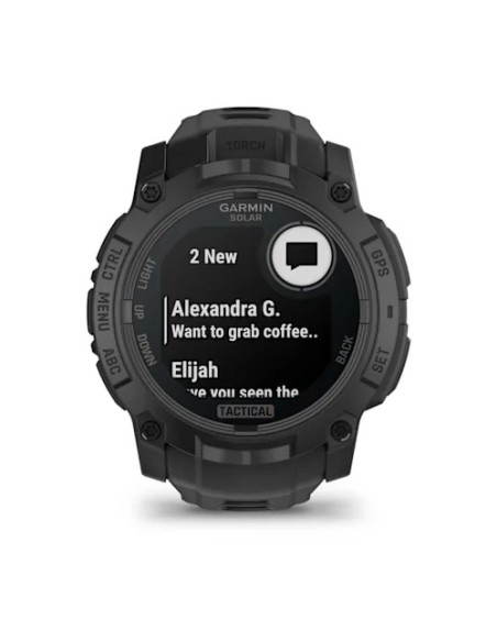 Garmin Instinct 3 – 50 mm Solar Tactical Edition Siyah