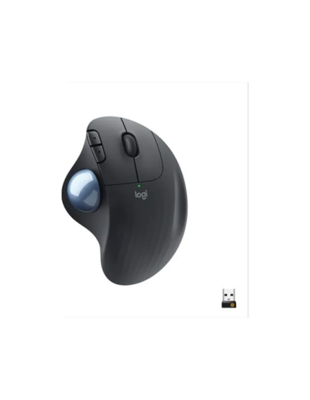 Logitech M575 Kablosuz Ergonomik Trackball Kurumsal Mouse - Siyah