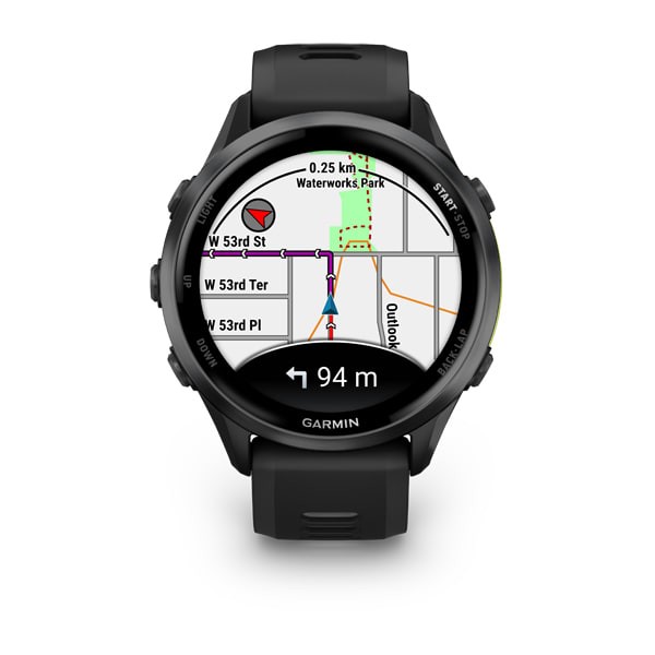 Garmin Forerunner 970 Karbon Gri DLC Titanyum...