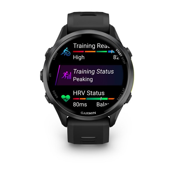 Garmin Forerunner 970 Karbon Gri DLC Titanyum...