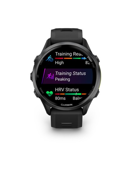 Garmin Forerunner 970 Karbon Gri DLC Titanyum Siyah | Gri