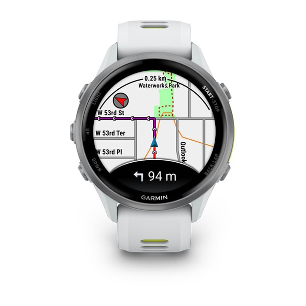 Garmin Forerunner 970 Titanyum Beyaz | Sarı