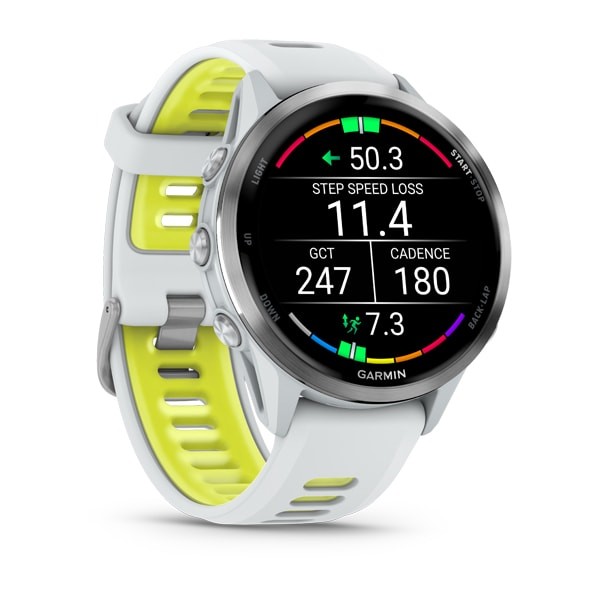 Garmin Forerunner 970 Titanyum Beyaz | Sarı