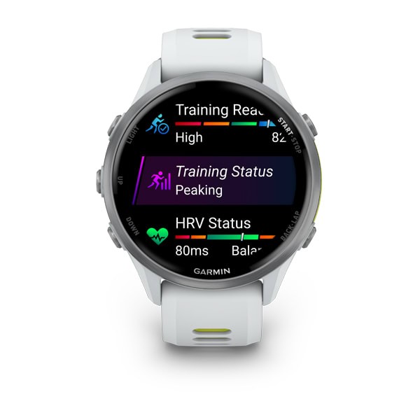 Garmin Forerunner 970 Titanyum Beyaz | Sarı