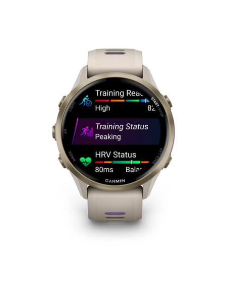 Garmin Forerunner 970 Soft Gold Titanyum | Gri