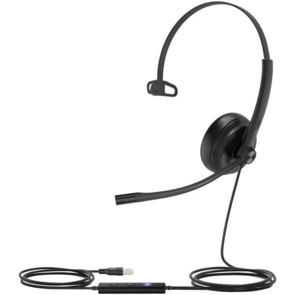 Yealink UH34 Mono Teams Uyumlu Taçlı USB Siyah...
