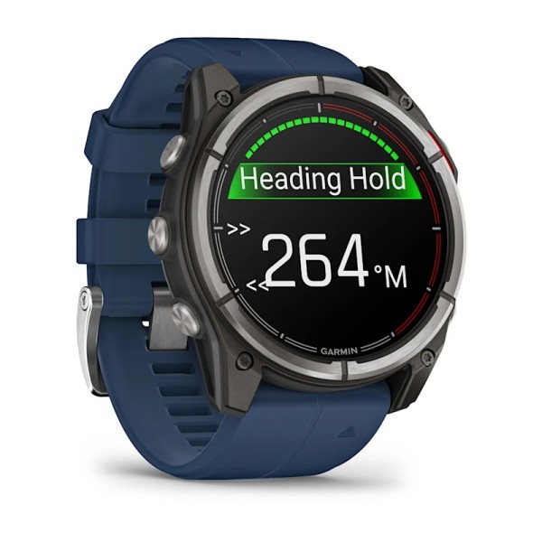 Garmin Quatix 8 - 47 mm AMOLED Marine GPS Saati