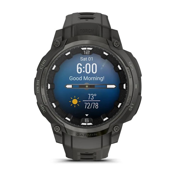 Garmin Instinct Crossover AMOLED Kömür Siyahı