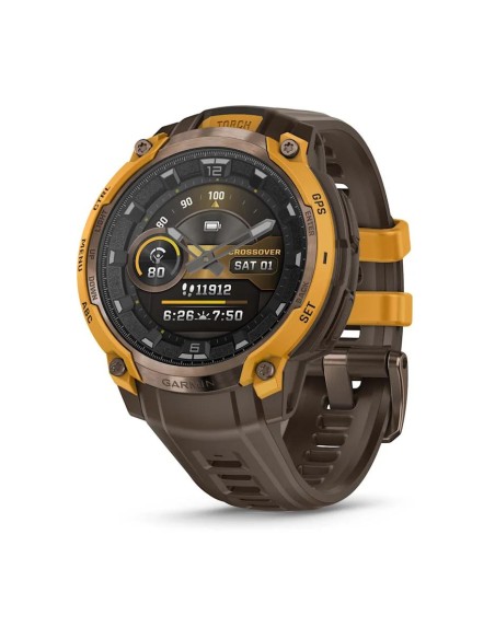 Garmin Instinct Crossover AMOLED Bronz