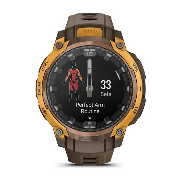 Garmin Instinct Crossover AMOLED Bronz