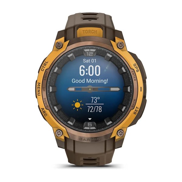 Garmin Instinct Crossover AMOLED Bronz