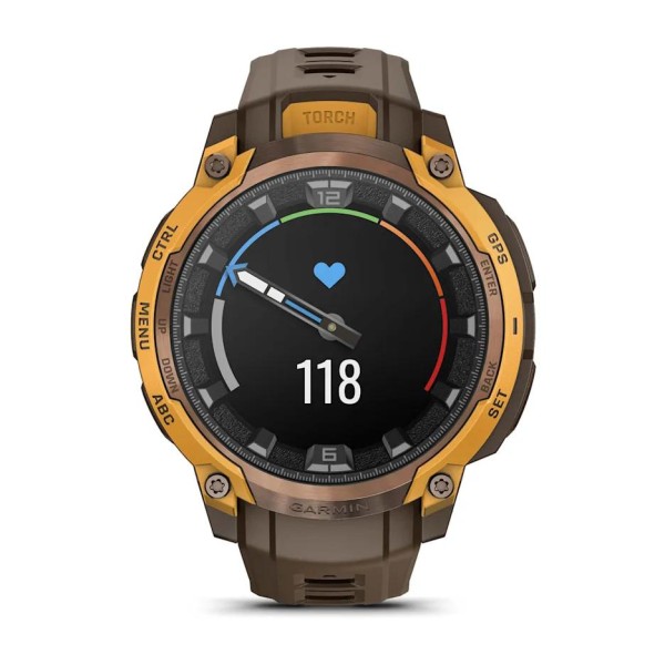 Garmin Instinct Crossover AMOLED Bronz