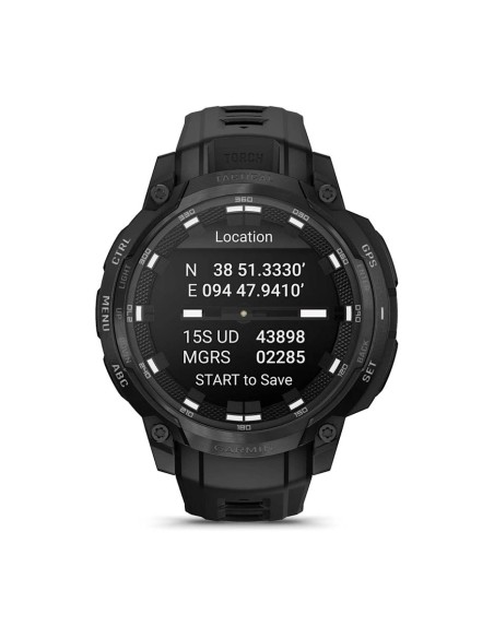 Garmin Instinct Crossover AMOLED - Tactical Edition Siyah
