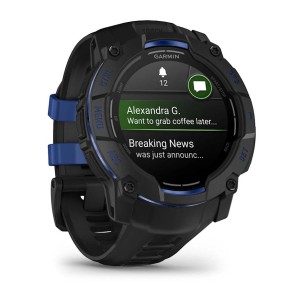 Garmin Instinct 3 - 50 mm AMOLED Siyah Mavi 2