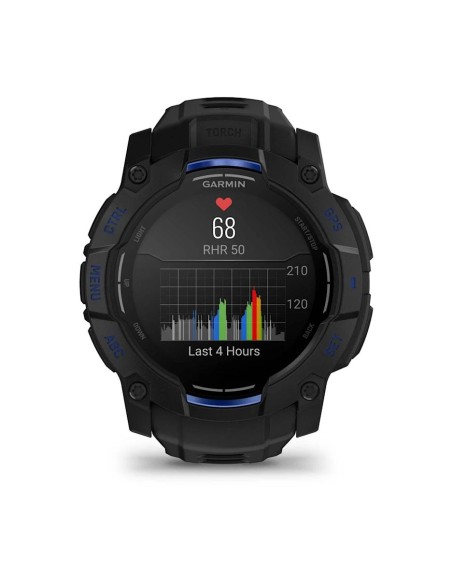 Garmin Instinct 3 - 50 mm AMOLED Siyah Mavi