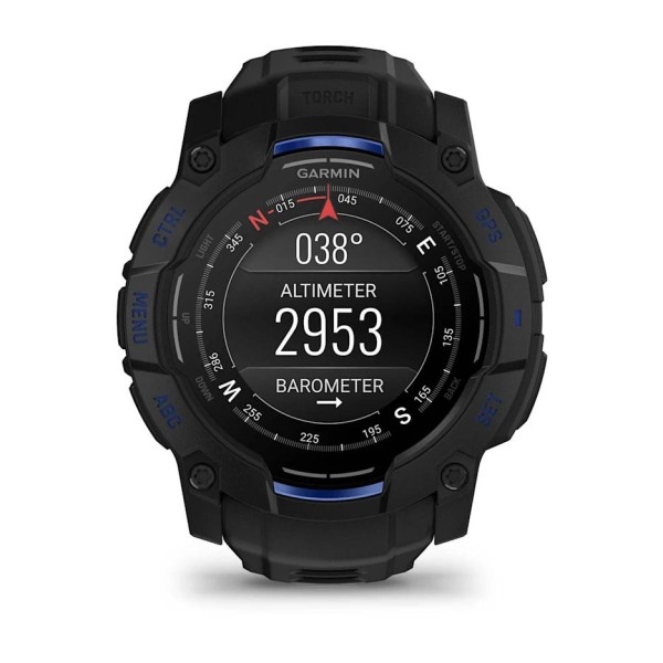 Garmin Instinct 3 - 50 mm AMOLED Siyah Mavi