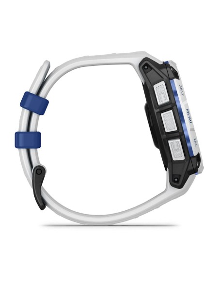 Garmin Instinct 3 – 45 mm Solar Beyaz Mavi