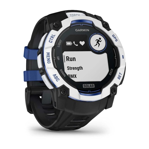 Garmin Instinct 3 – 50 mm Solar Siyah Beyaz