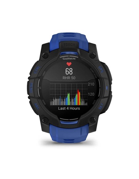 Garmin Instinct 3 - 45 mm AMOLED Siyah Mavi