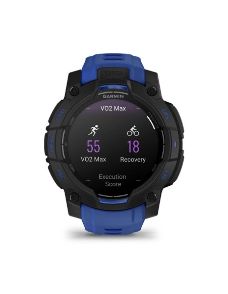 Garmin Instinct 3 - 45 mm AMOLED Siyah Mavi