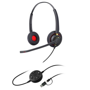 Inbertec UB805 DM Mikrofonlu Çağrı Merkezi Kulaklığı