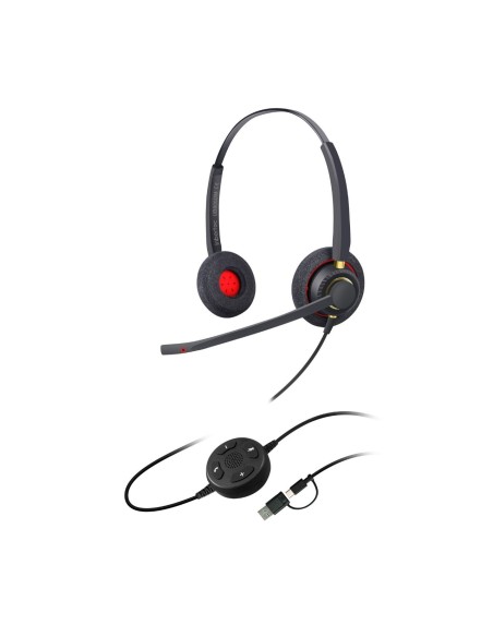 Inbertec UB805DM Duo Çağrı Merkezi Kulaklığı