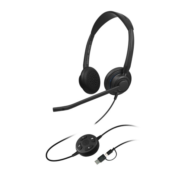 Inbertec UB815DM Duo Çağrı Merkezi Kulaklığı
