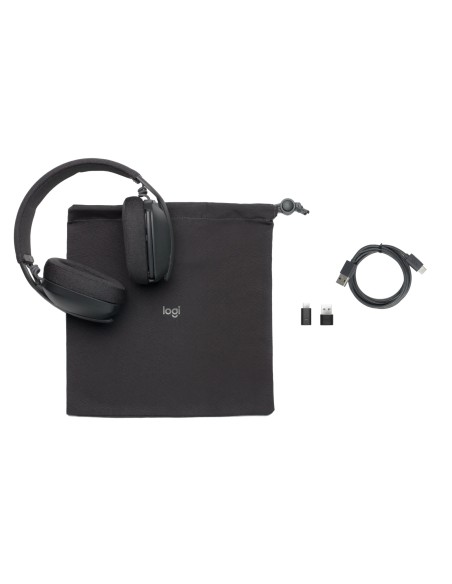 Logitech ZONE Vibe UC Kablosuz Mikrofonlu Kulak Üstü Kulaklık