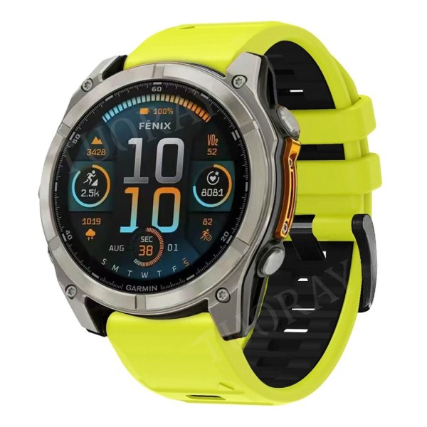 Garmin Fenix 8 Uzman Silikon 51 mm Kordon