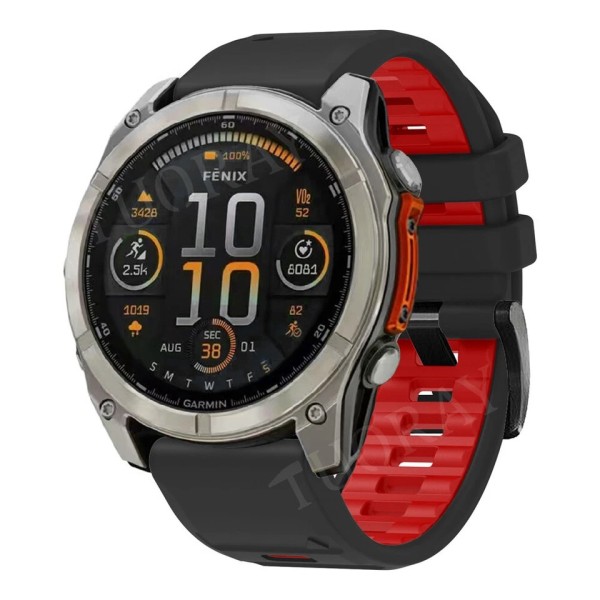 Garmin Fenix 8 Uzman Silikon 51 mm Kordon