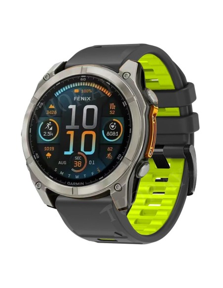 Garmin Fenix 8 Uzman Silikon 51 mm Kordon