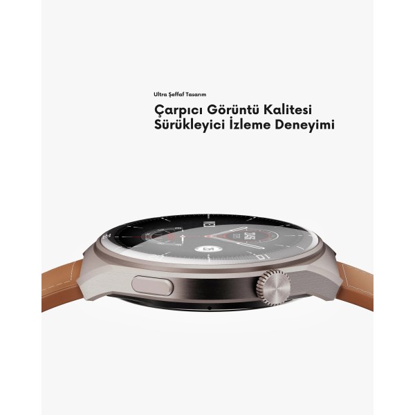 AUKEY SW-2U 2 Ultra Deri Kayış Akıllı Saat