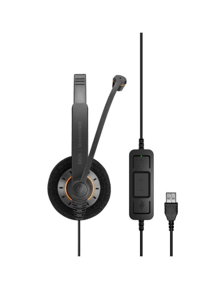 EPOS Sennheiser SC 60 USB ML Duo Kablolu UC Kulak Üstü Kulaklık