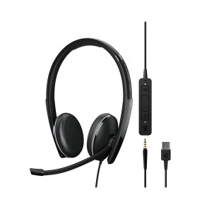 EPOS Sennheiser ADAPT 165T USB+Jaklı Duo Kulak Üstü Kulaklık