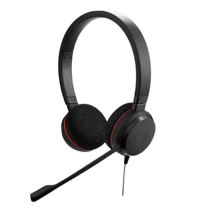 Jabra Evolve 20 Duo USB NC Mikrofonlu Kulak Üstü Kulaklık