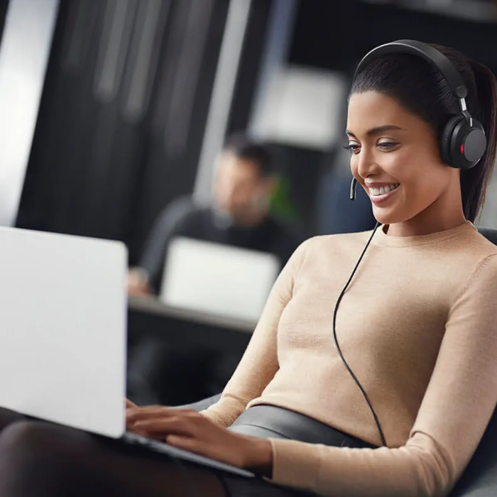 Jabra Evolve2 40 Duo USB-A Kulak Üstü Kulaklık