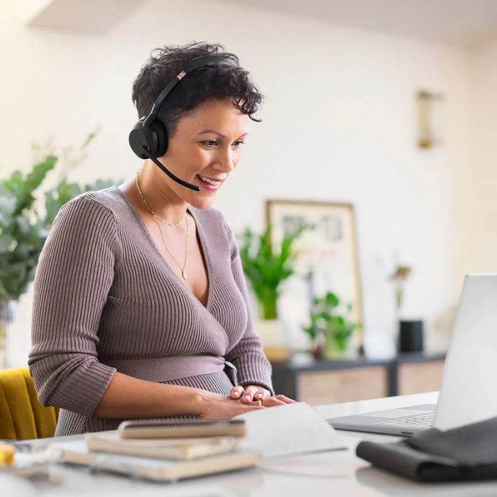Jabra Evolve2 55 Mono Link380c Ms Kablosuz Kulak Üstü Kulaklık